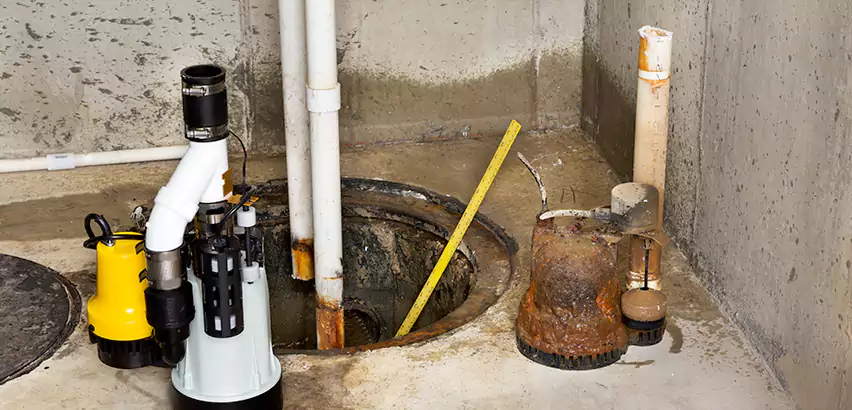 Installing Sump Pump in Finished Basement in Goodyear, AZ